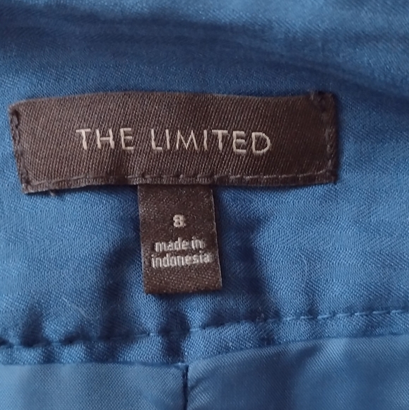 The Limited Blue Tweed Mini Skirt Size 8 Office Feminine Chic - Picture 6 of 7